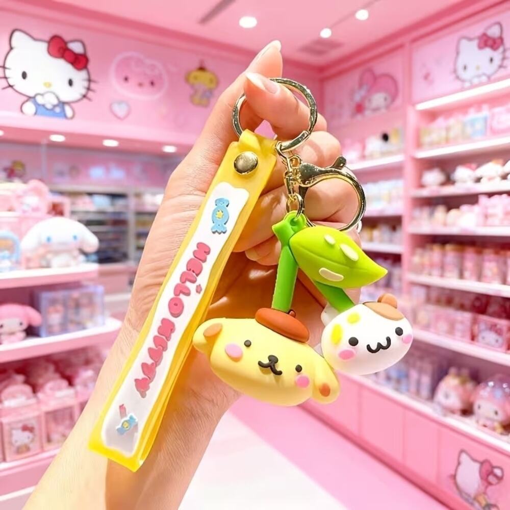 #6702 Hello Kitty & Friends Keychain